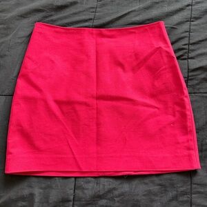 Express Red Mini Skirt